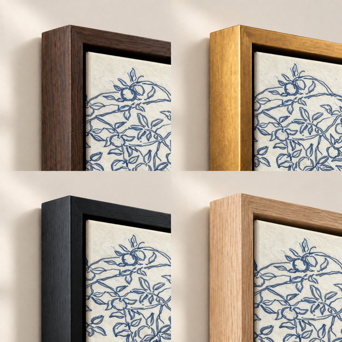 Blue Abide wall art