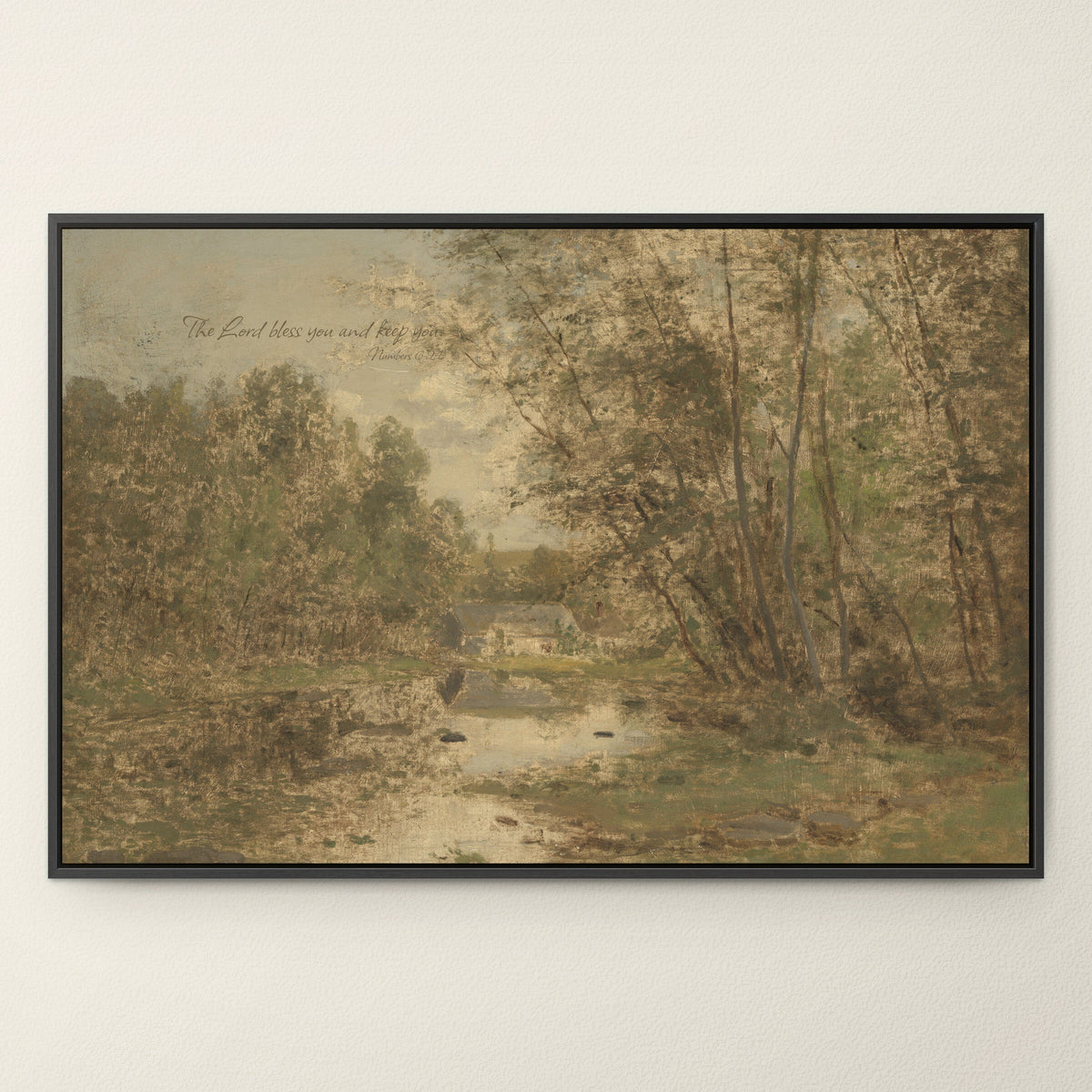 Woodland Brook wall art