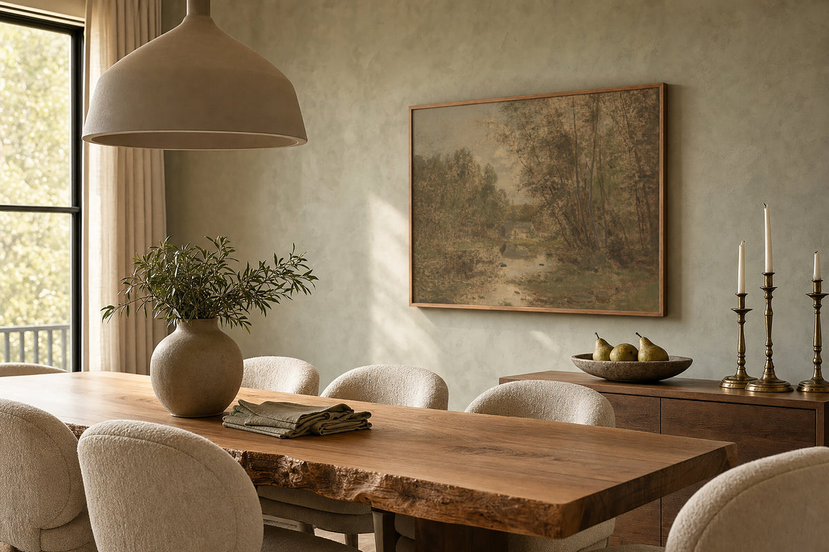 Quiet Woodland Brook wall art
