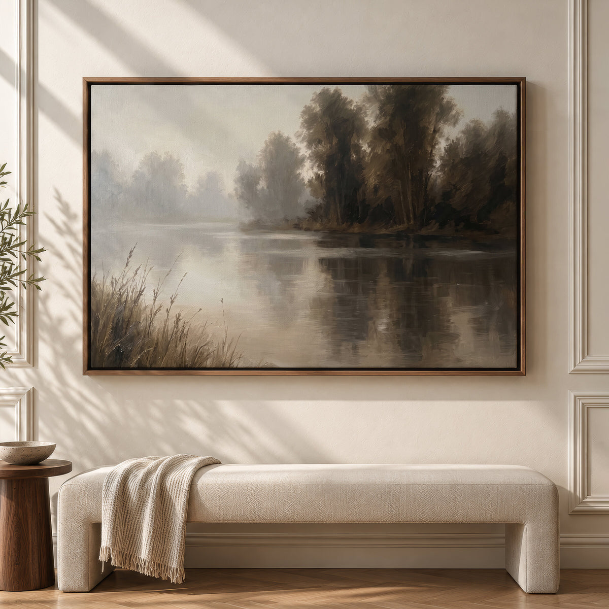 Misty Pond wall art