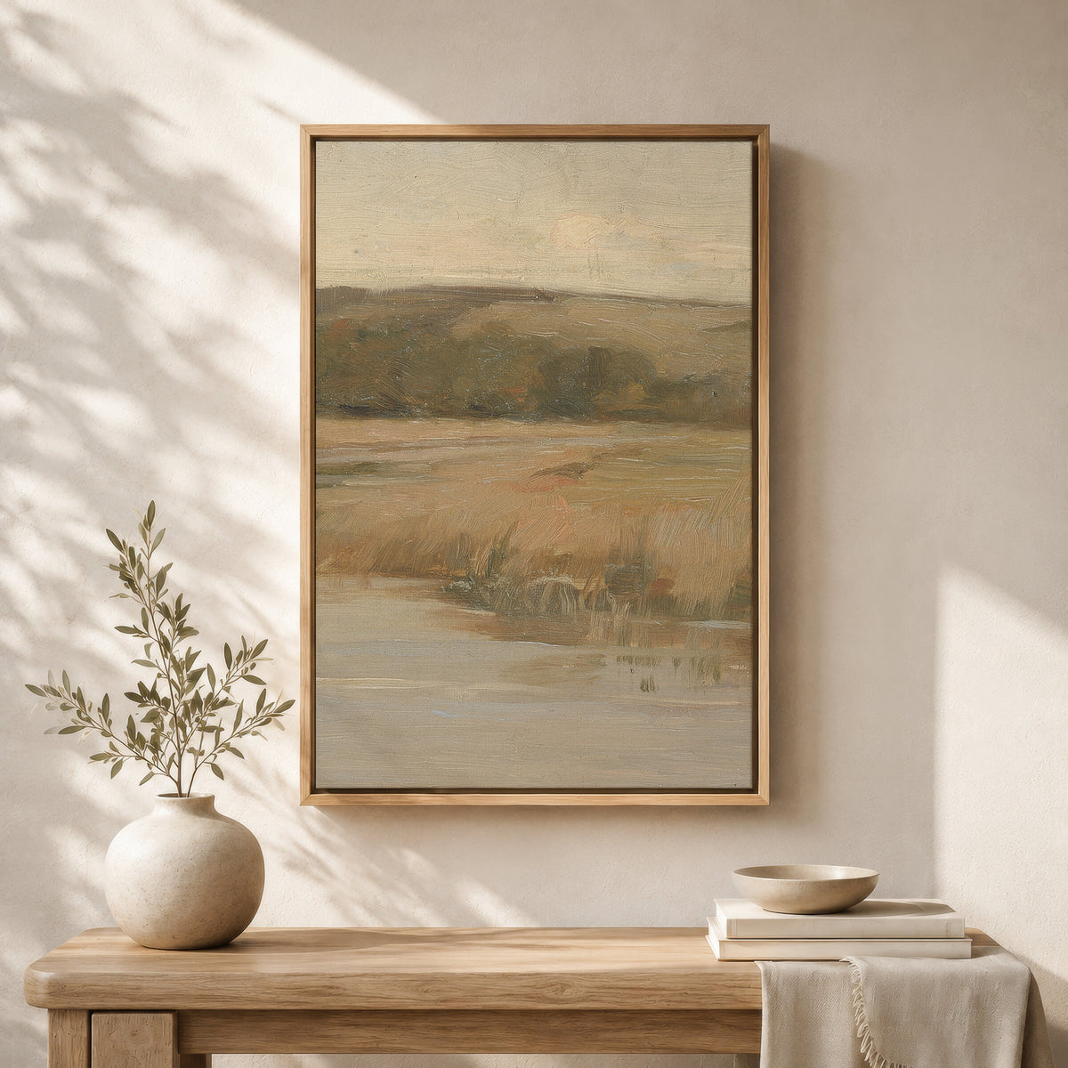Weyl Hill and Marshland wall art