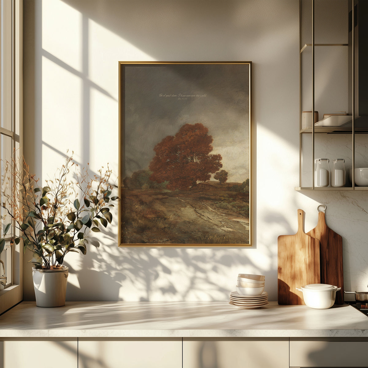 Be of Good Cheer wall art