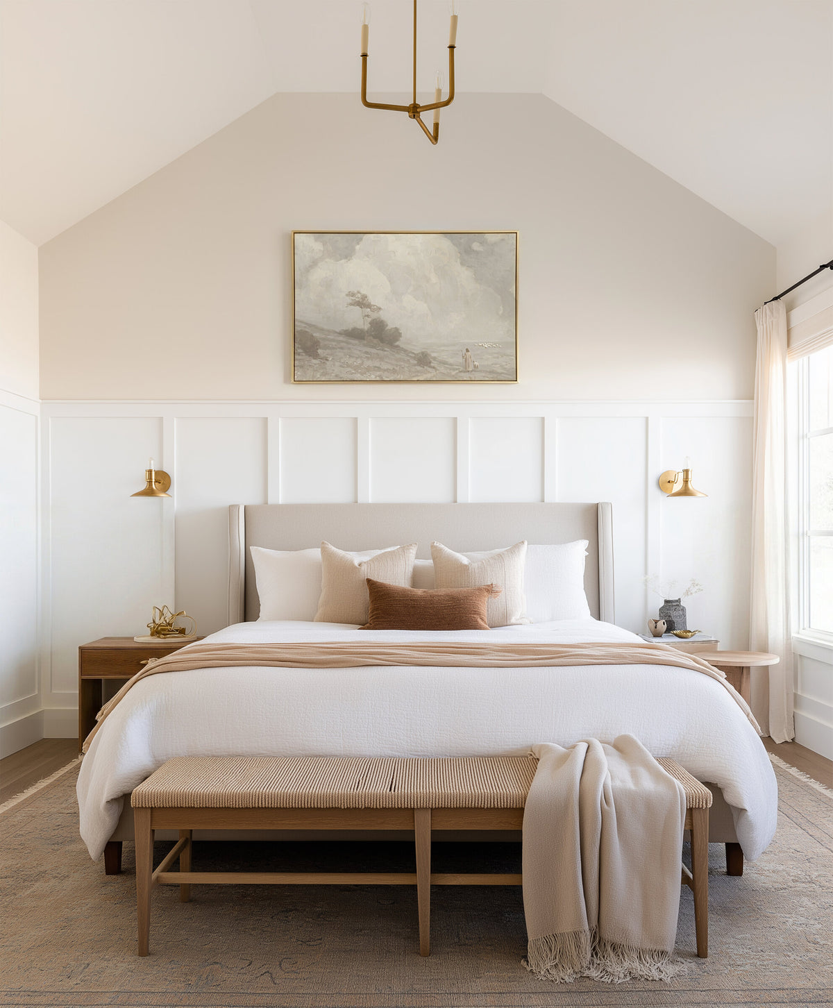 Farmhouse Faith Cumulus Hillside wall art