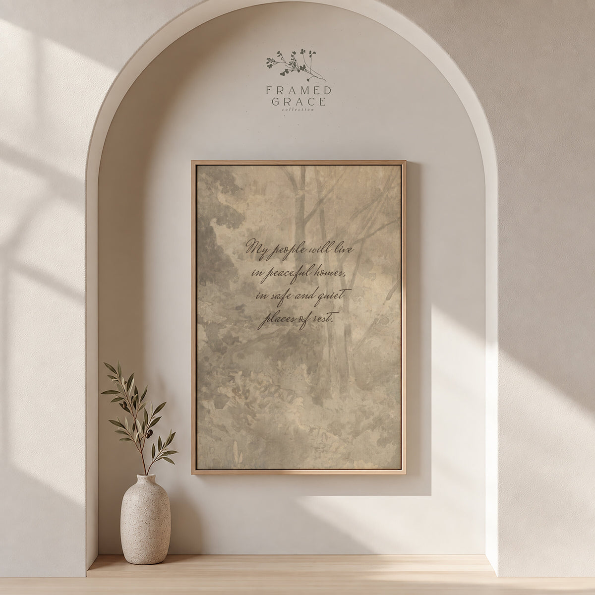 Peaceful Homes wall art