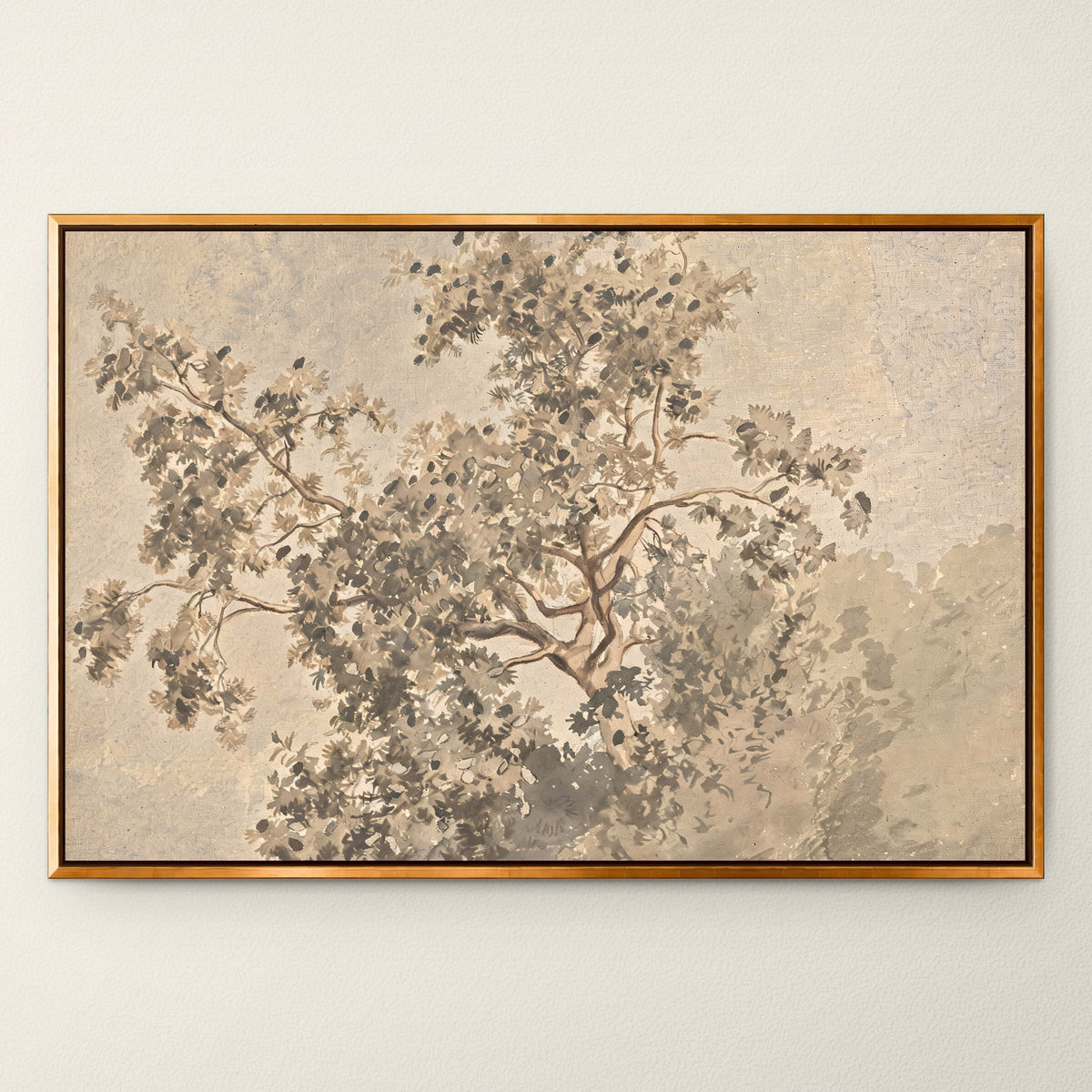 Vintage Botanical Tree wall art