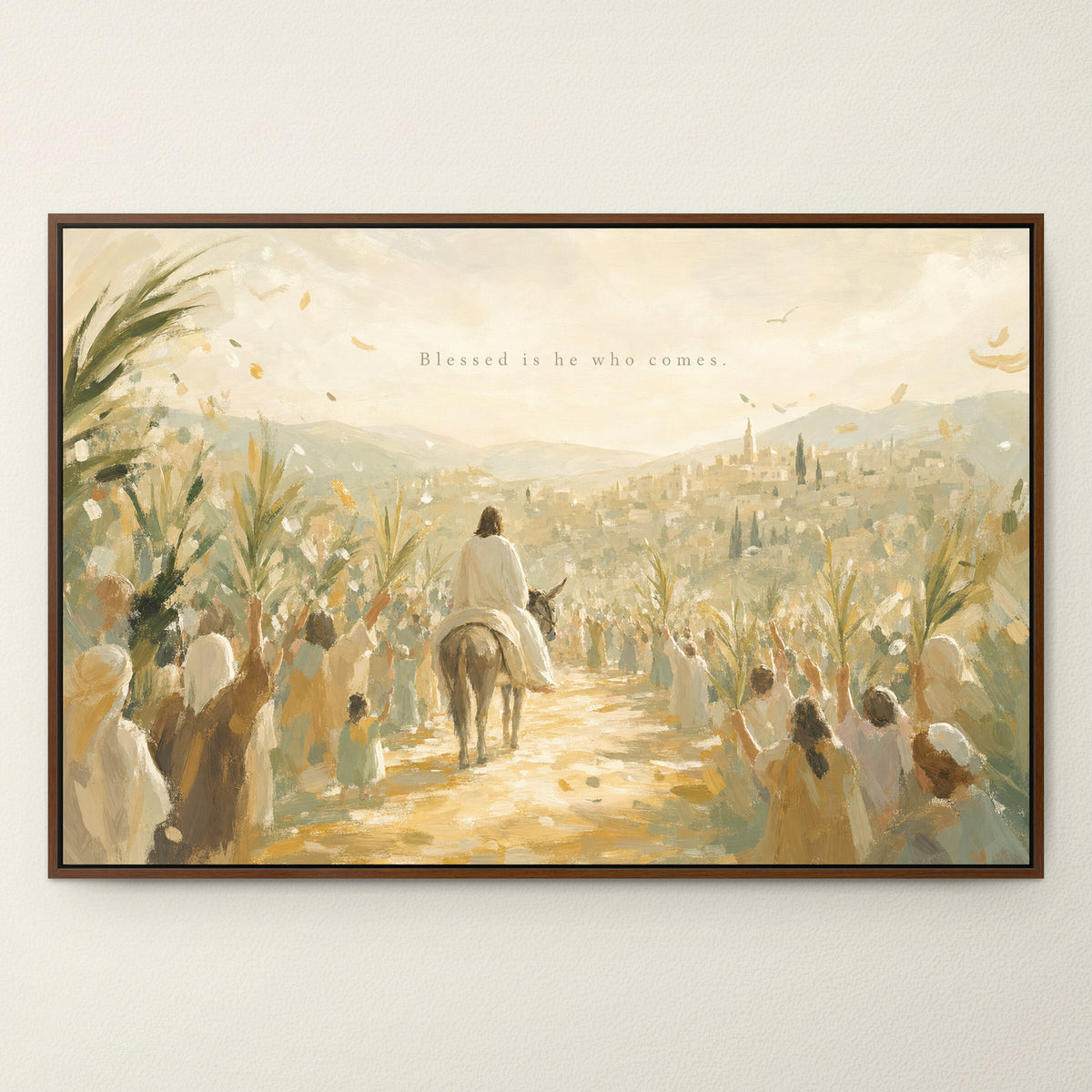 Palm Sunday Triumphal Entry wall art