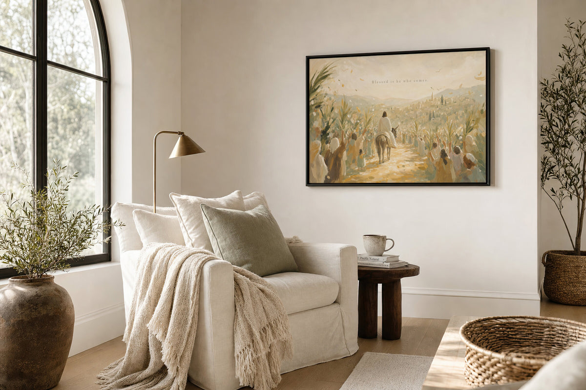 Palm Sunday Triumphal Entry wall art