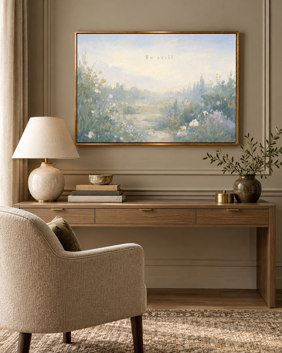 Be Still — Psalm 46:10 wall art