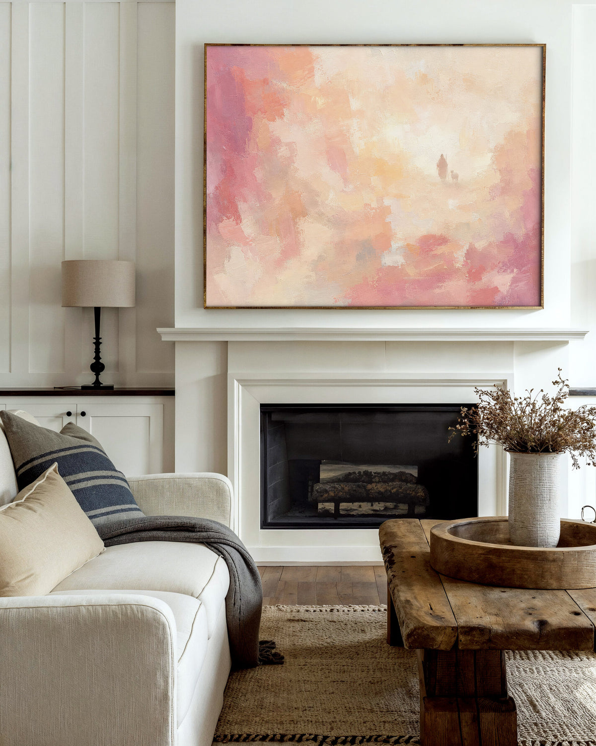 Good Shepherd Blush Pink wall art