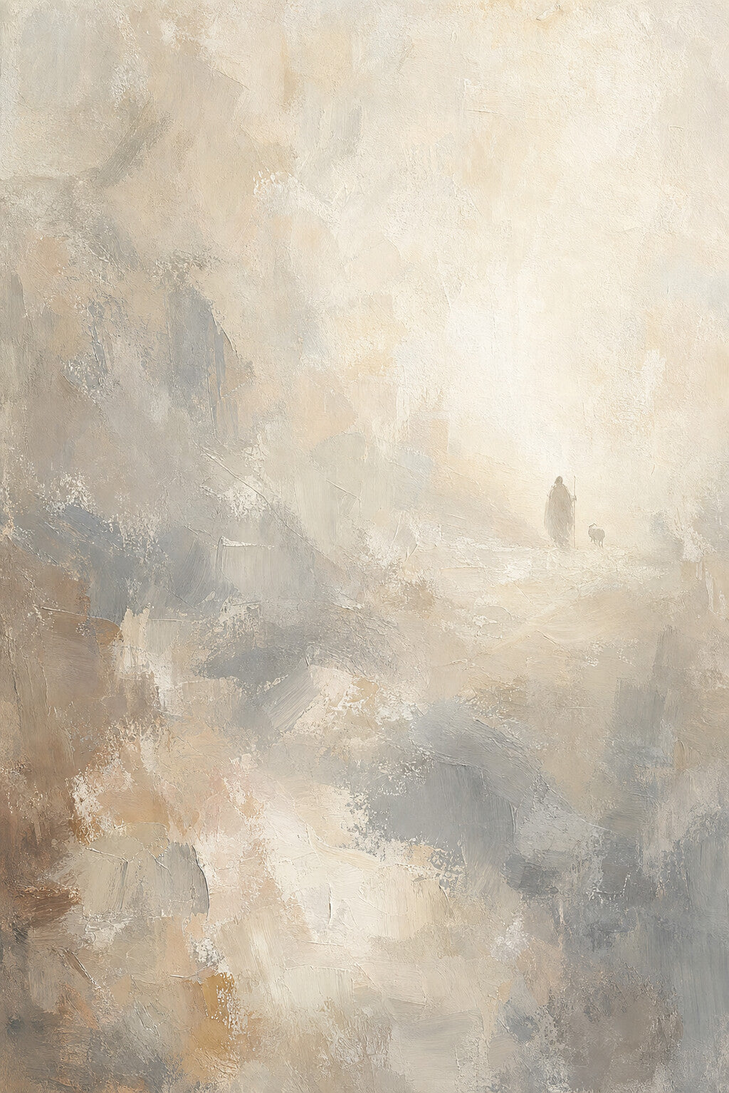 Good Shepherd Greige Taupe artwork