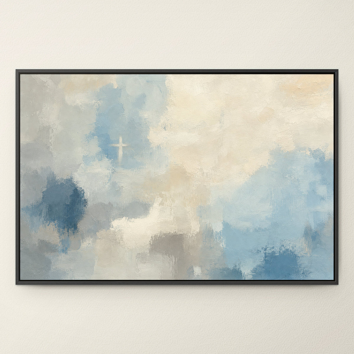 Blue Cross wall art