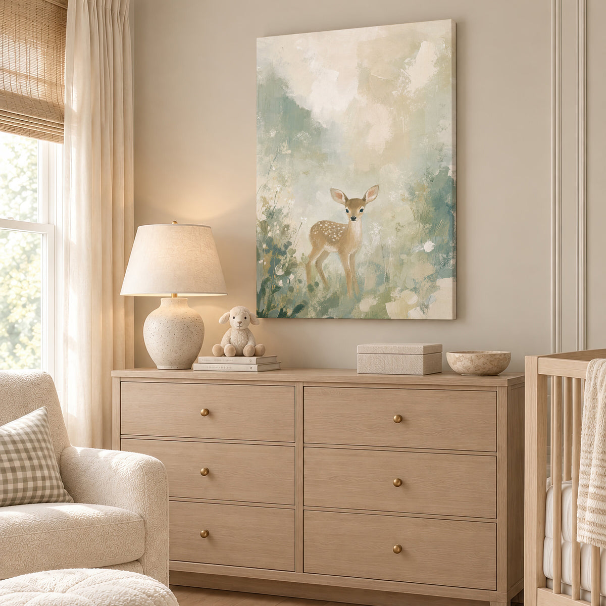 Woodland Fawn wall art