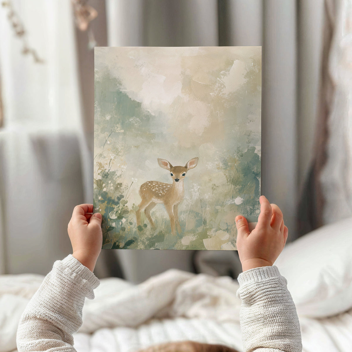 Woodland Fawn wall art