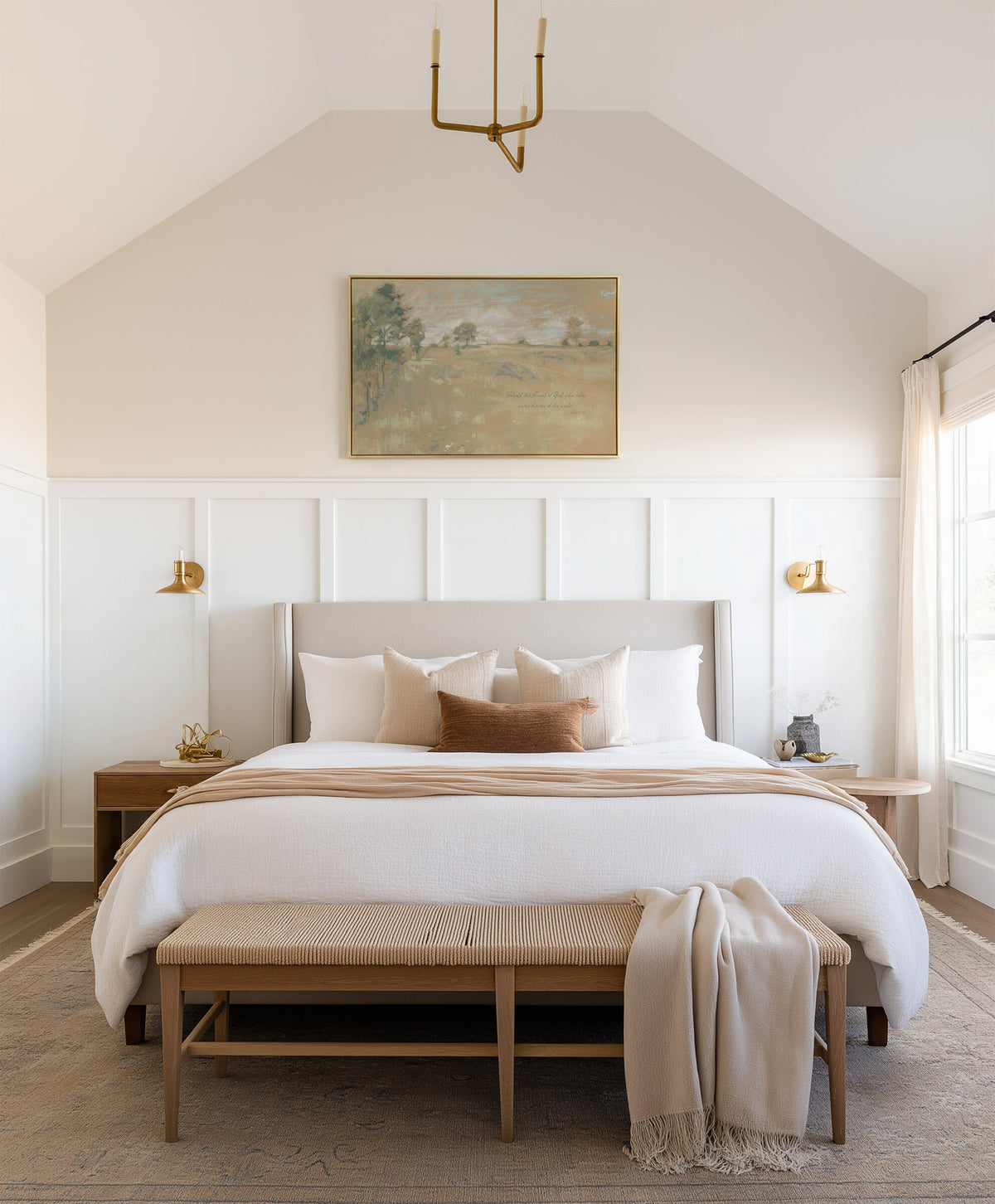 Golden Pasture wall art