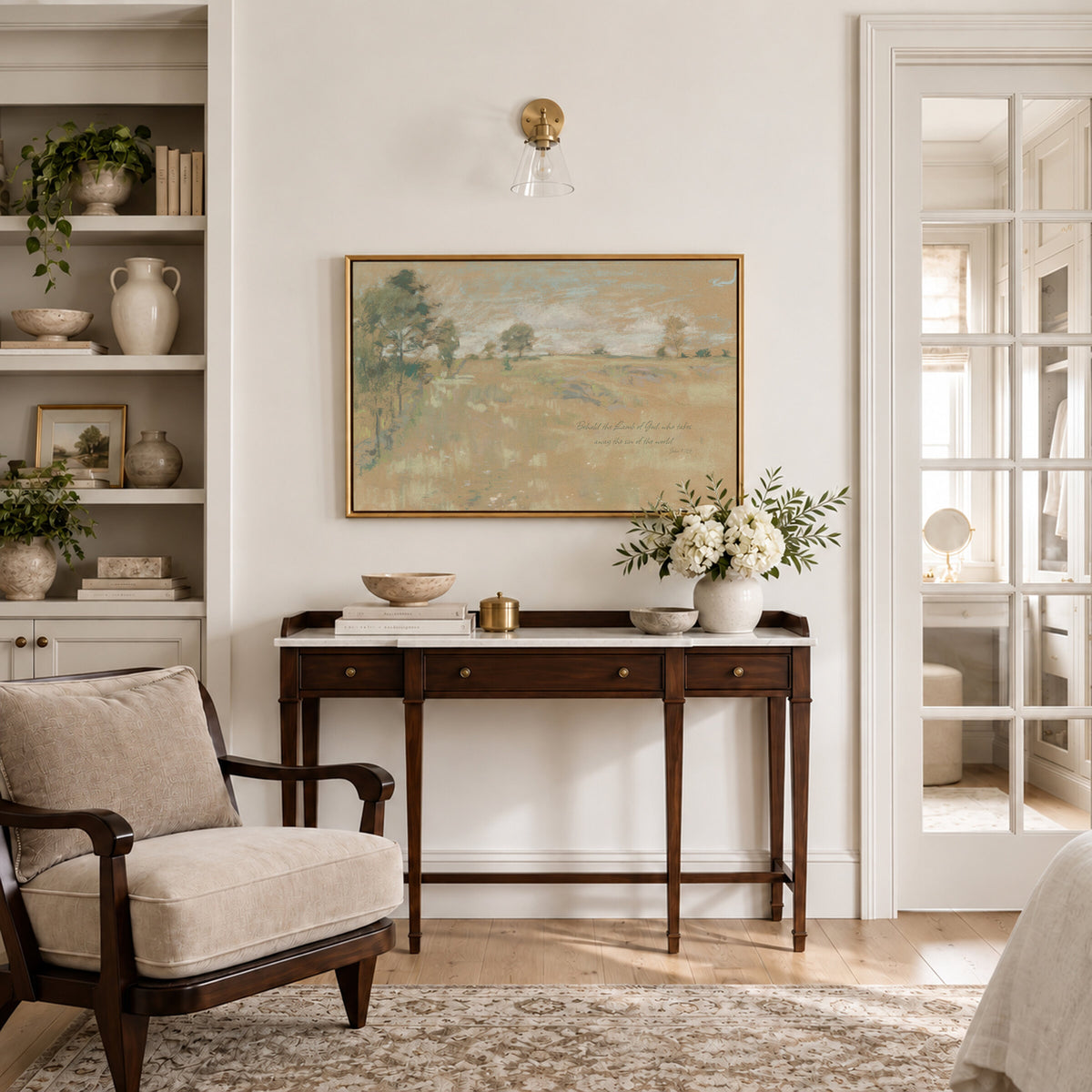 Golden Pasture wall art