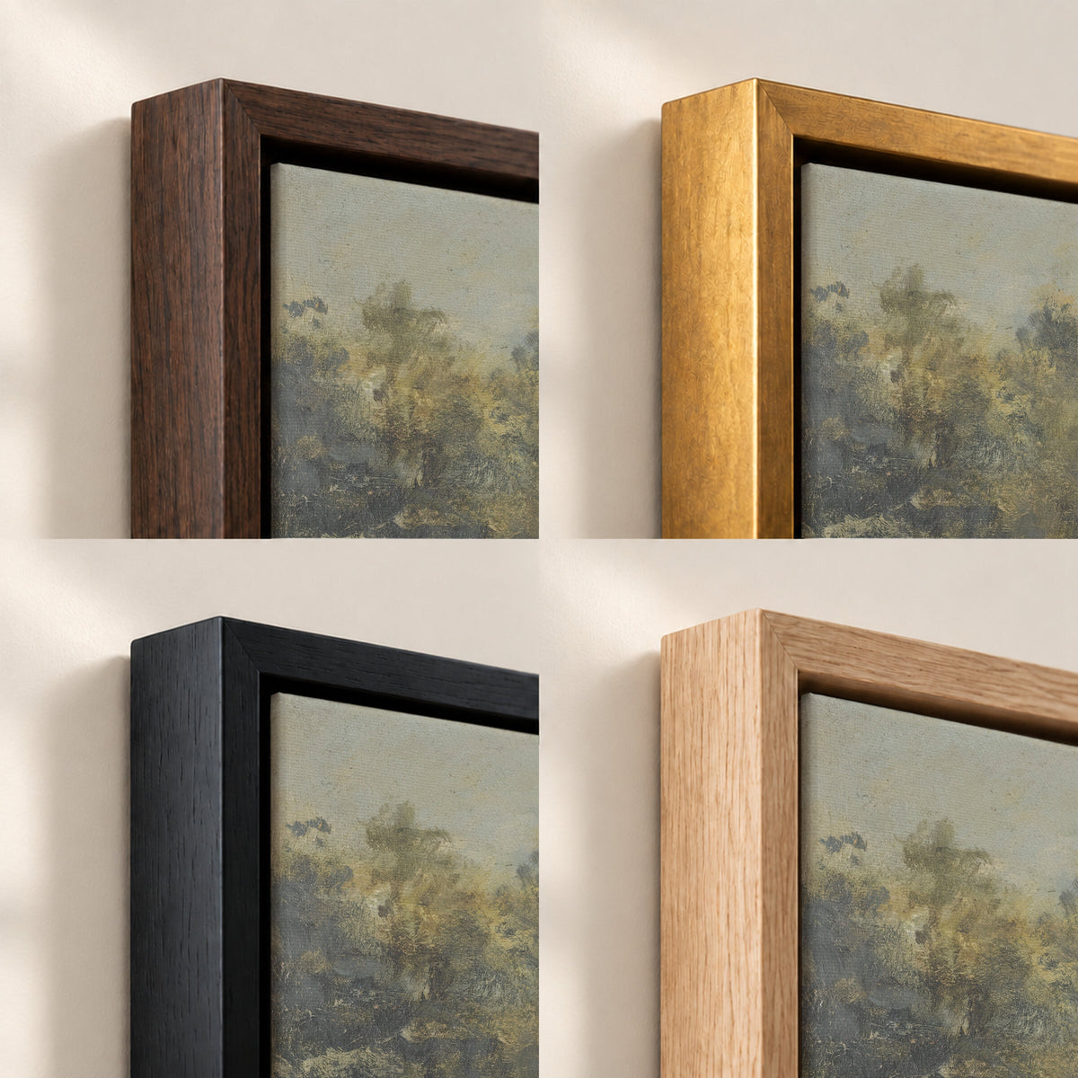 Trees Reflected in the Pond wall art