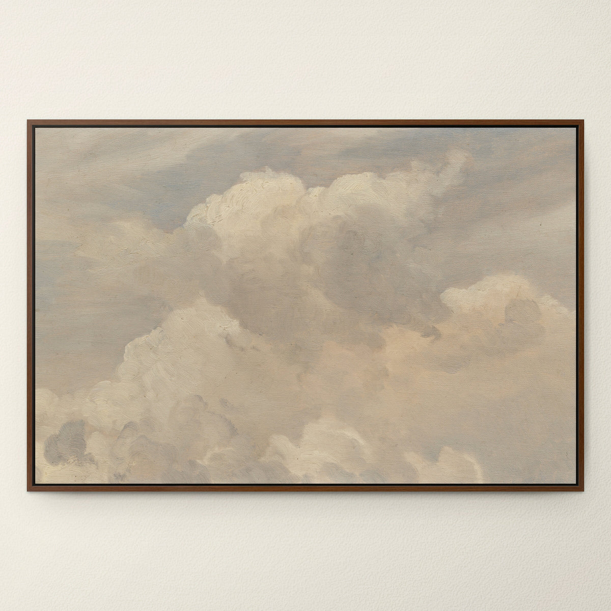 Pale Cloud Study wall art