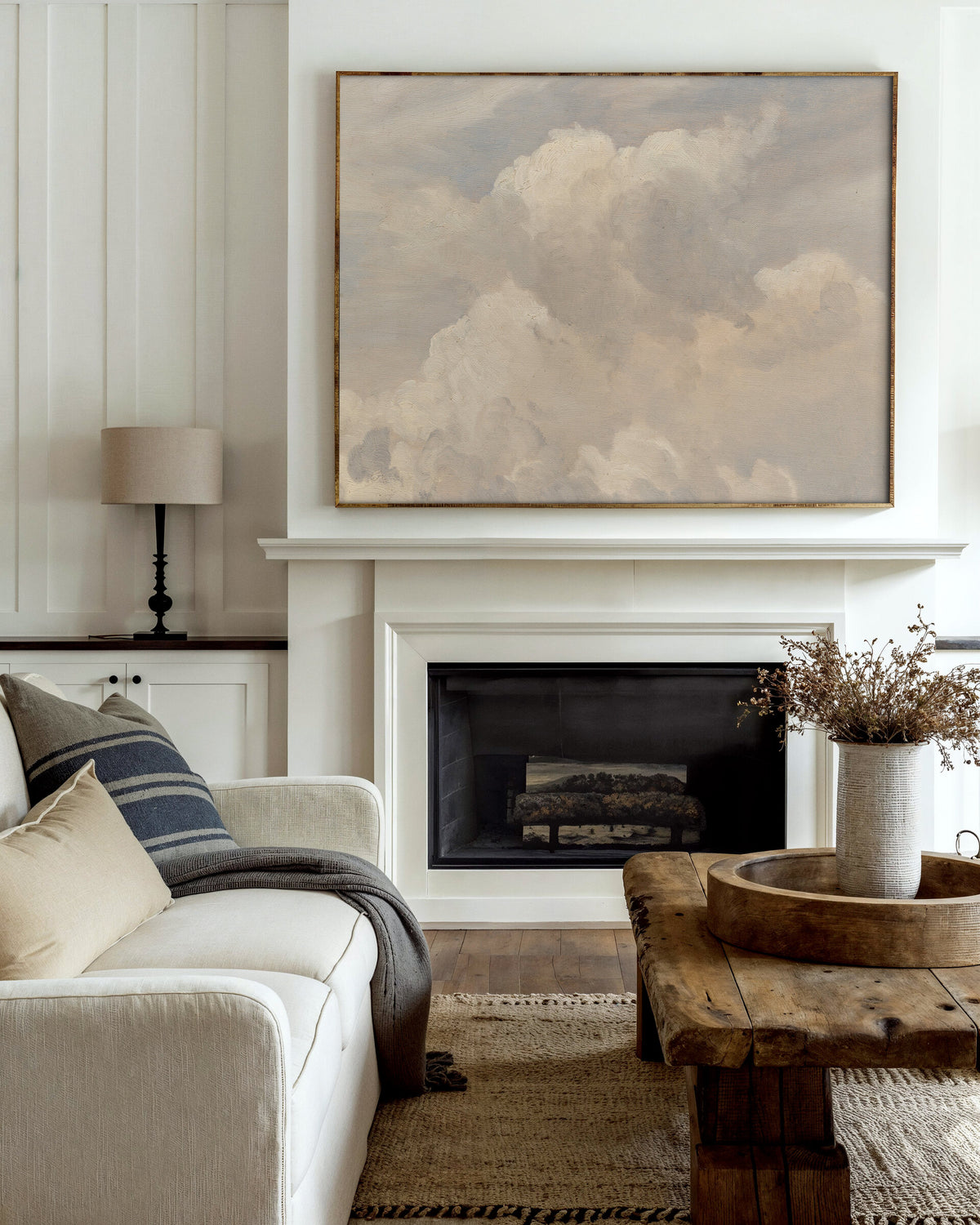 Pale Cloud Study wall art