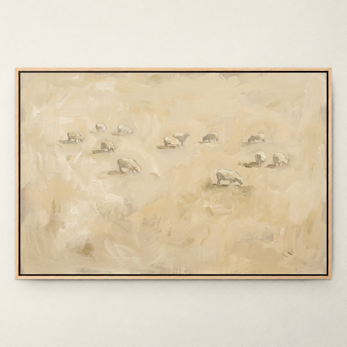 Little Flock from Above wall art