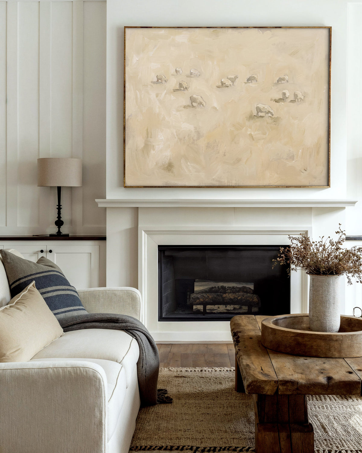 Little Flock from Above wall art