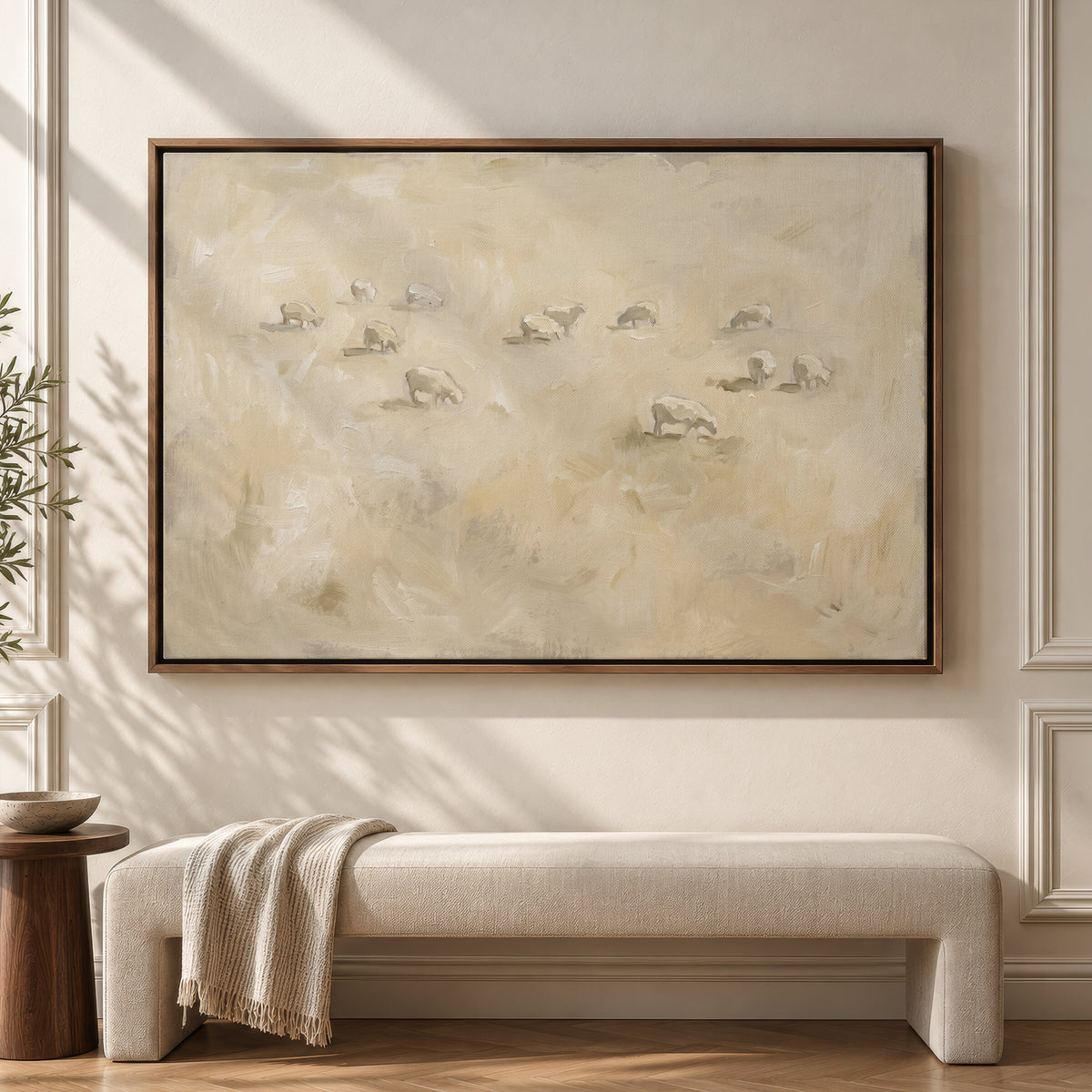 Little Flock from Above wall art