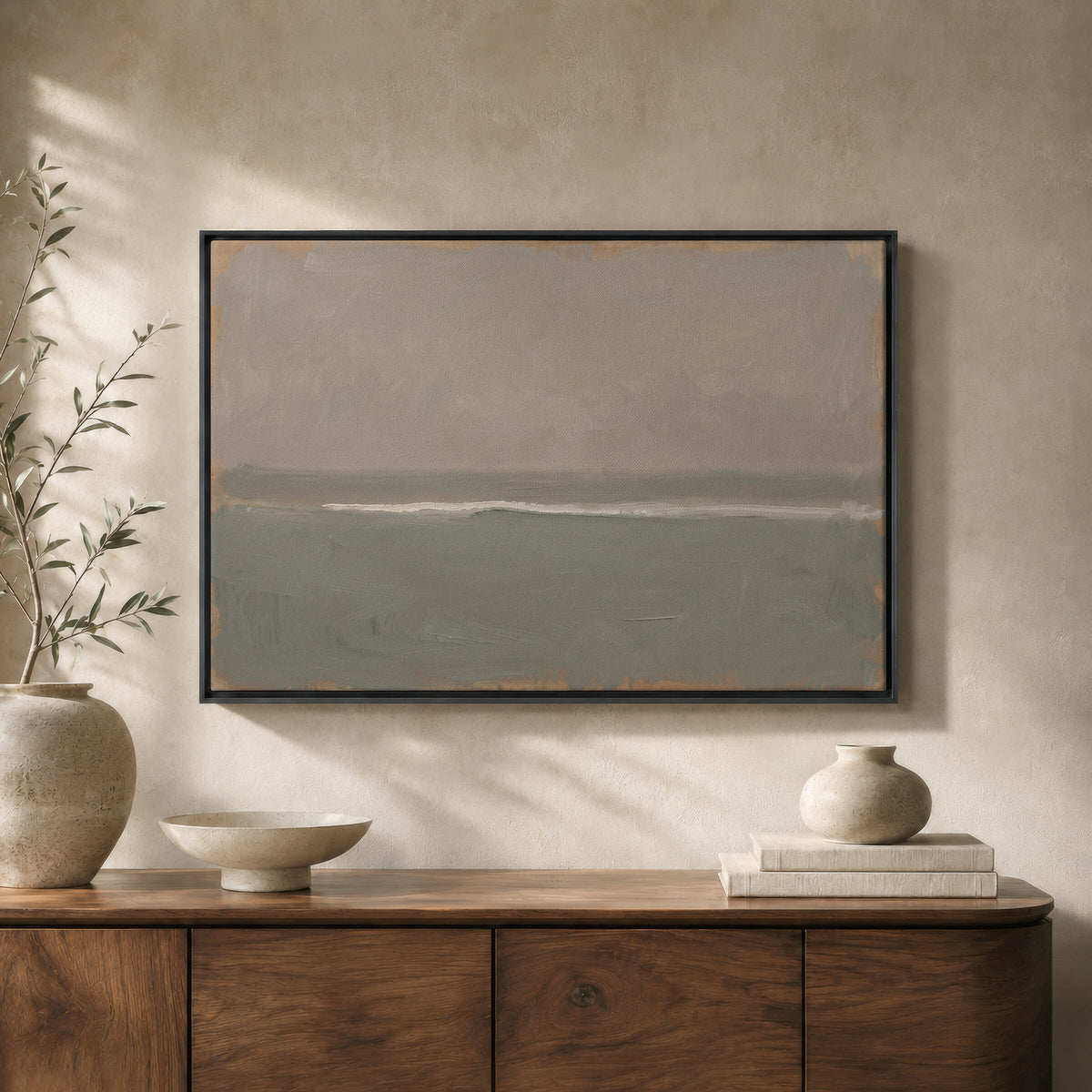 Two Fields of Sea wall art