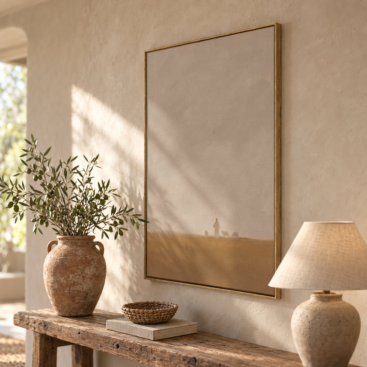 Shepherd on the Horizon wall art