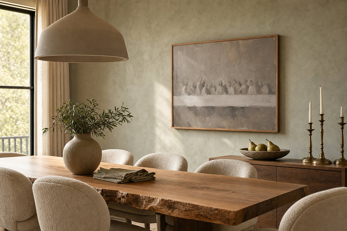 Last Supper Ghost Row wall art