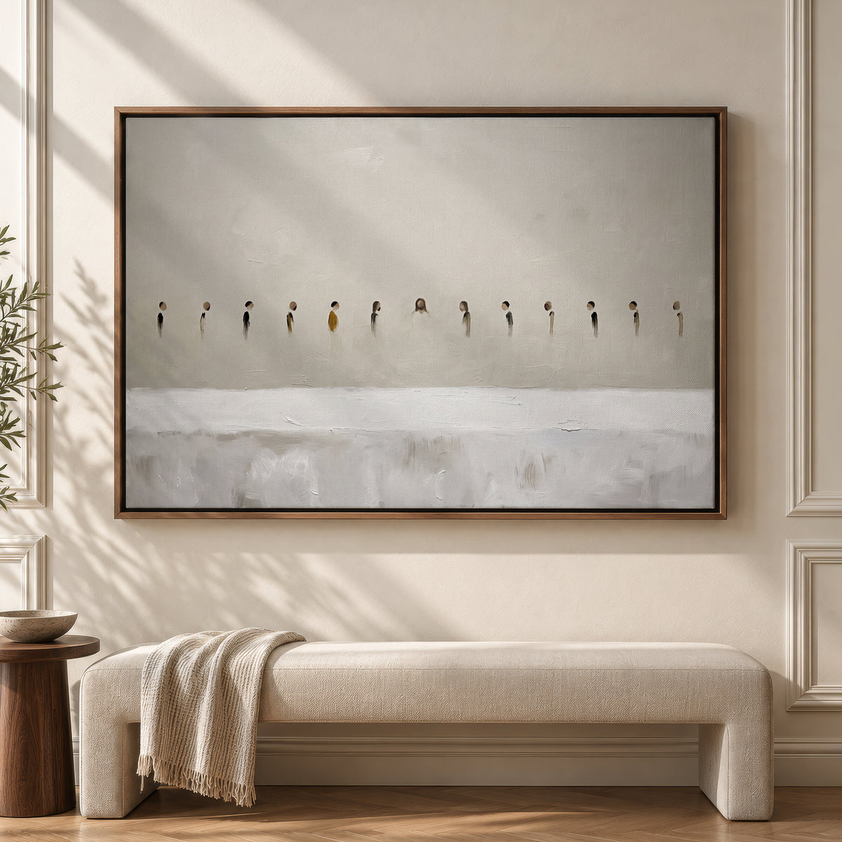 Thirteen Figures in Stillness wall art