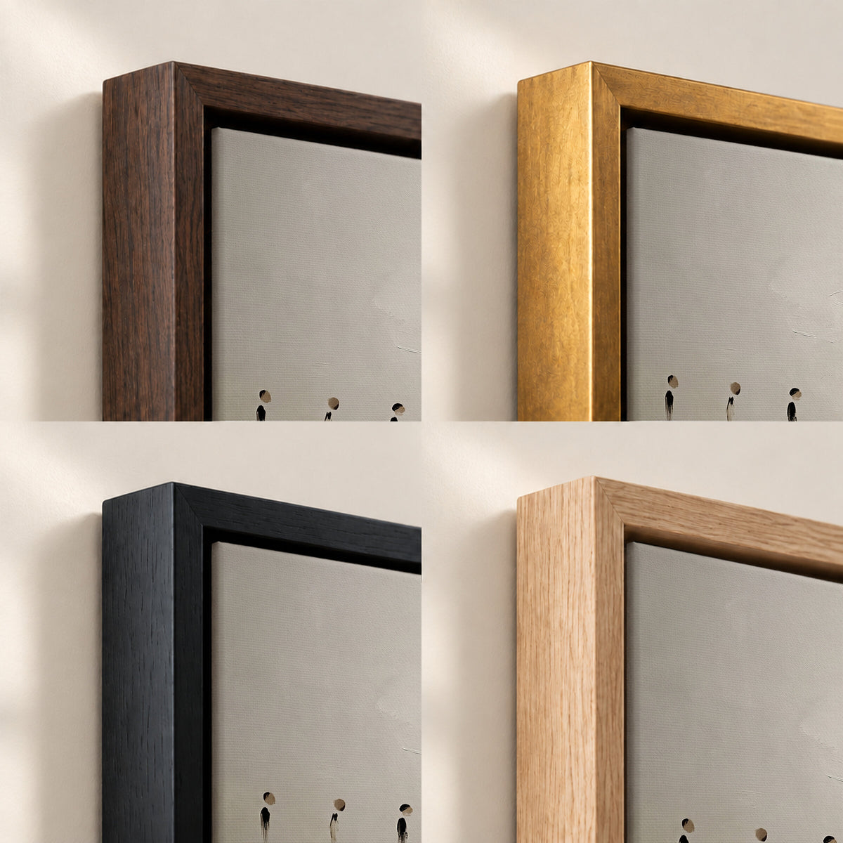 Thirteen Figures in Stillness wall art