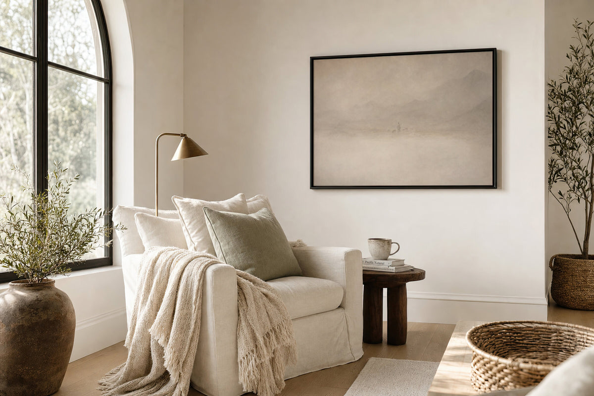 Jesus in the Quiet Valley wall art