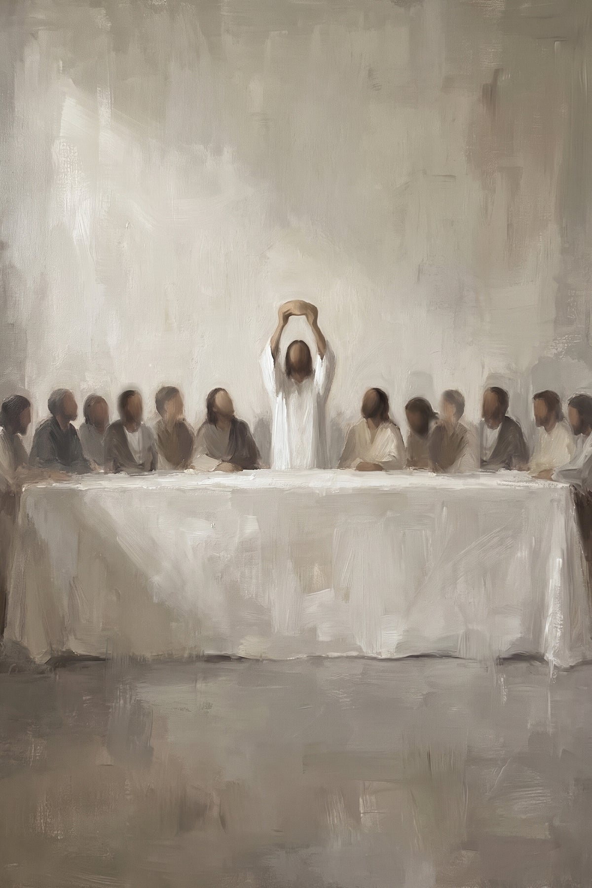 Breaking Bread Long Table artwork