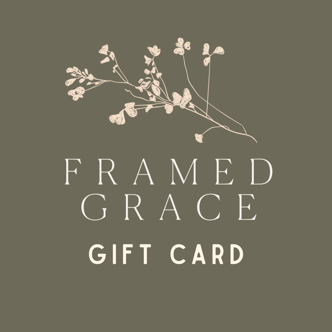 Framed Grace Gift Card