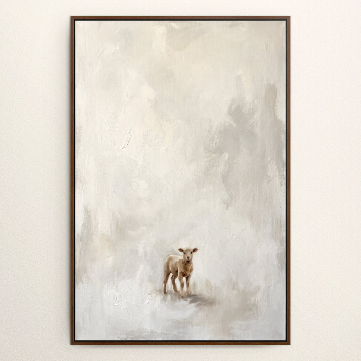 Lamb in the Mist wall art