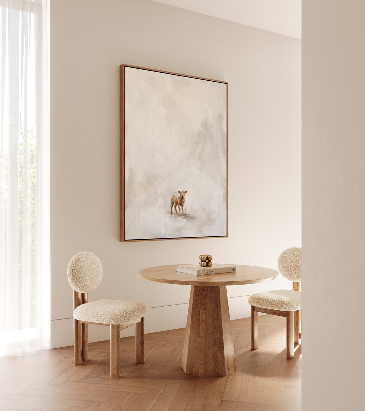 Lamb in the Mist wall art