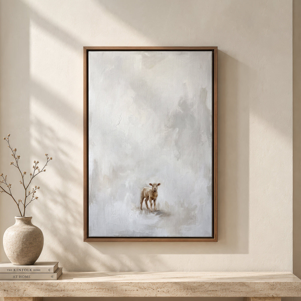 Lamb in the Mist wall art