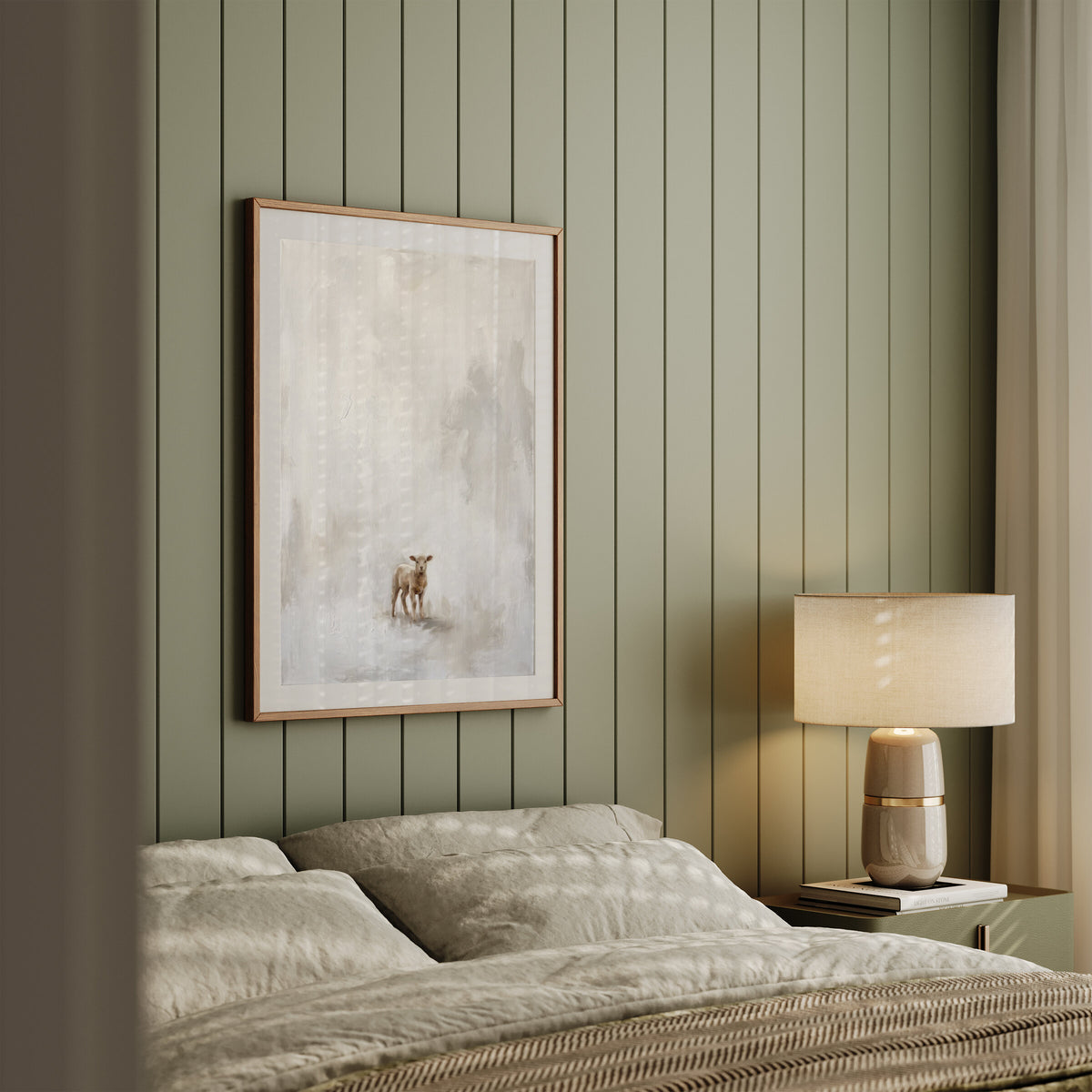 Lamb in the Mist wall art
