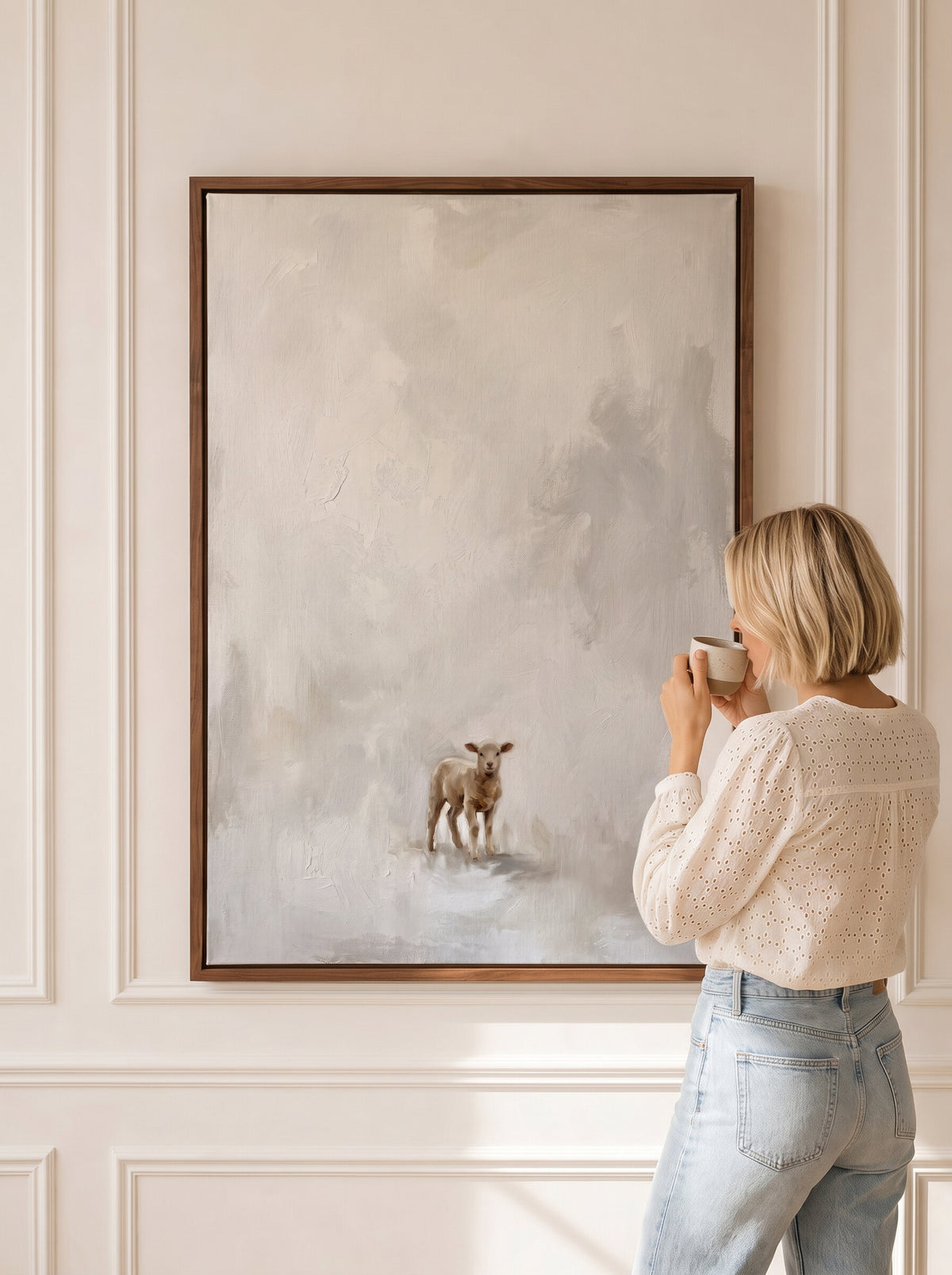 Lamb in the Mist wall art
