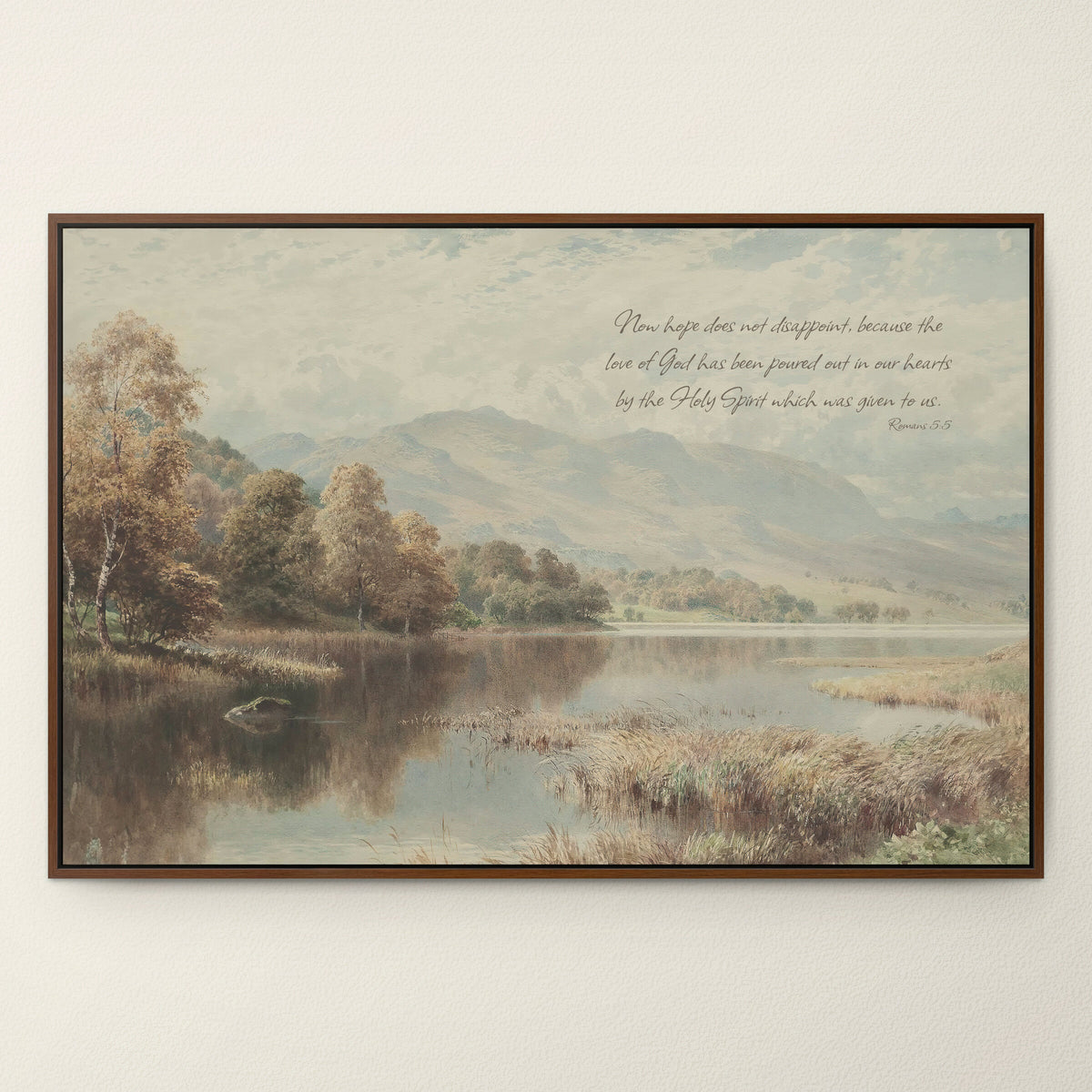Mountain Lake wall art
