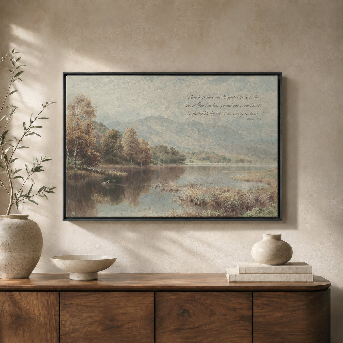 Mountain Lake wall art