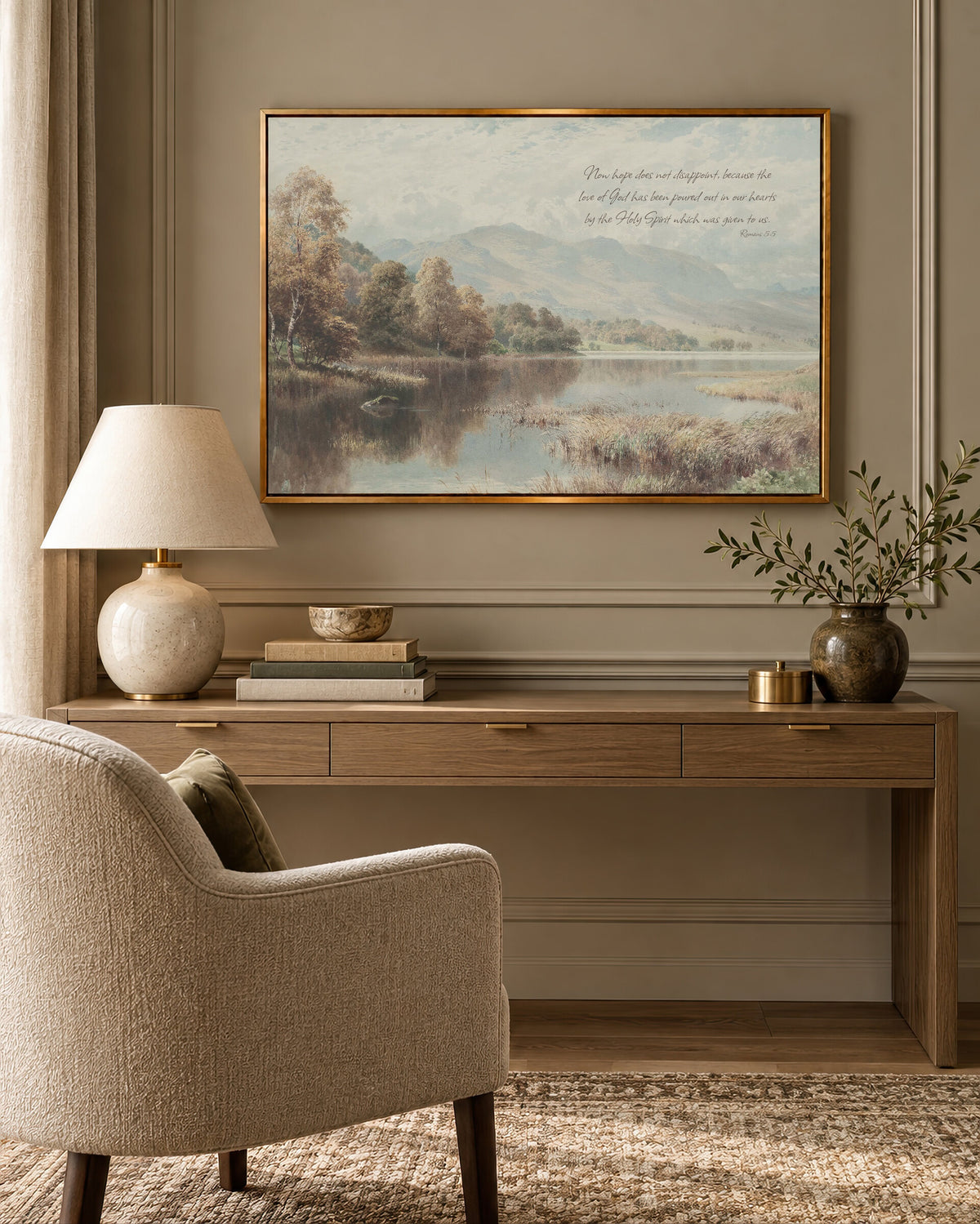 Mountain Lake wall art