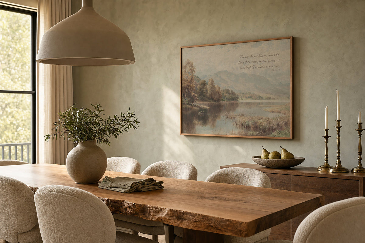 Mountain Lake wall art