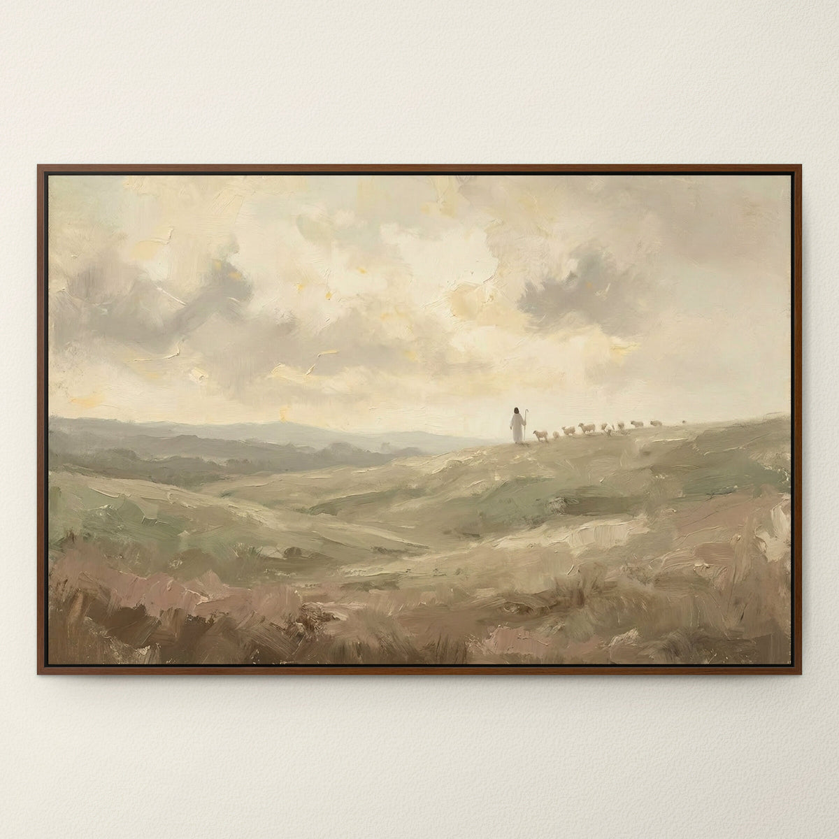 Crest Hill Sheep wall art