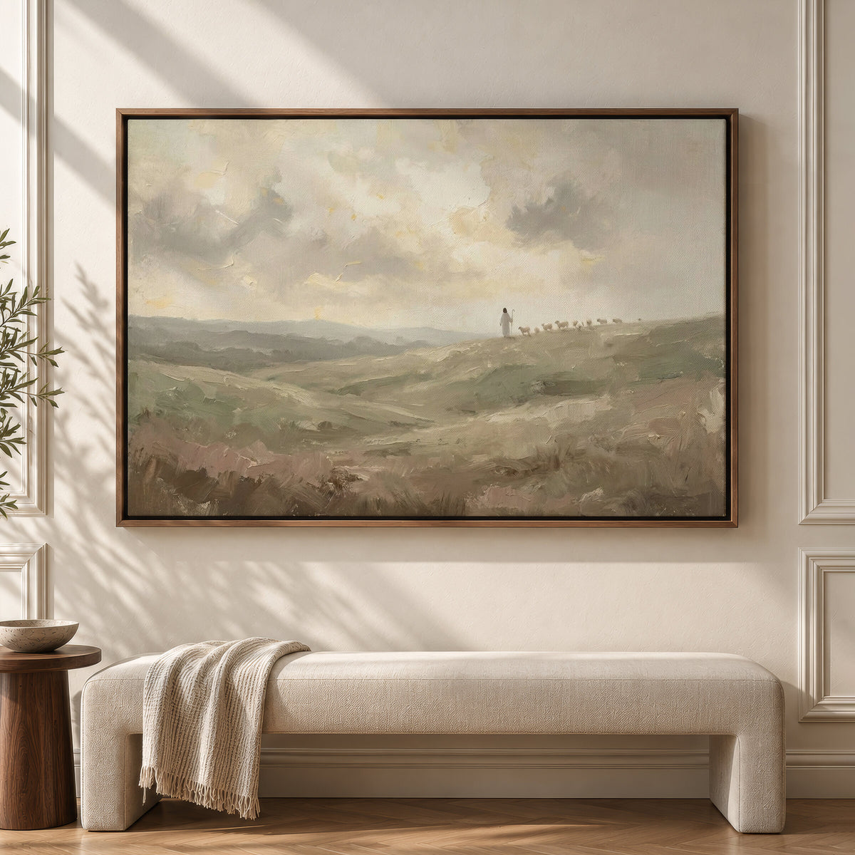 Crest Hill Sheep wall art
