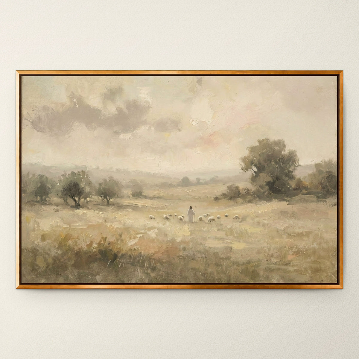 Open Field Flock wall art