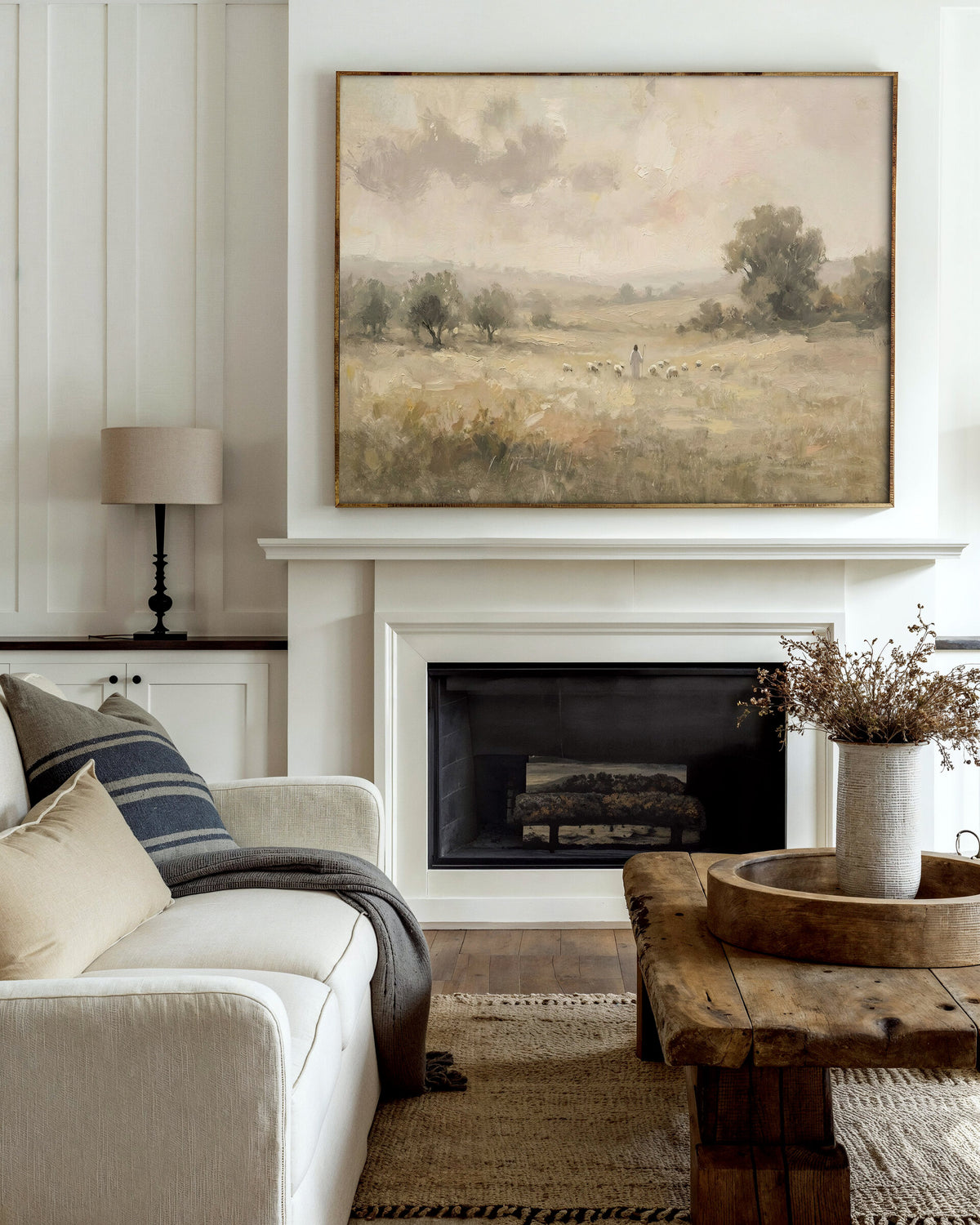 Open Field Flock wall art