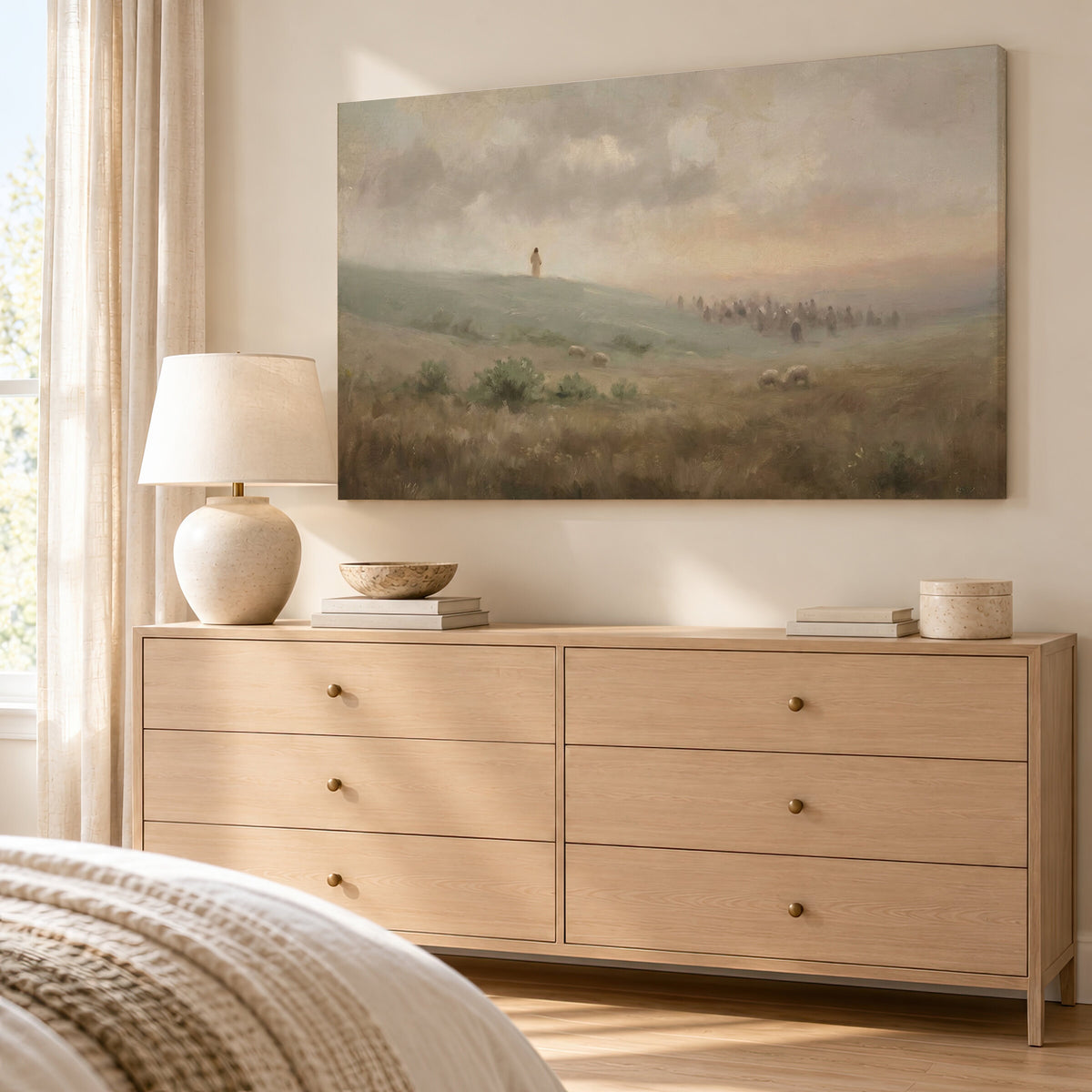 Crowd Distant Teach wall art