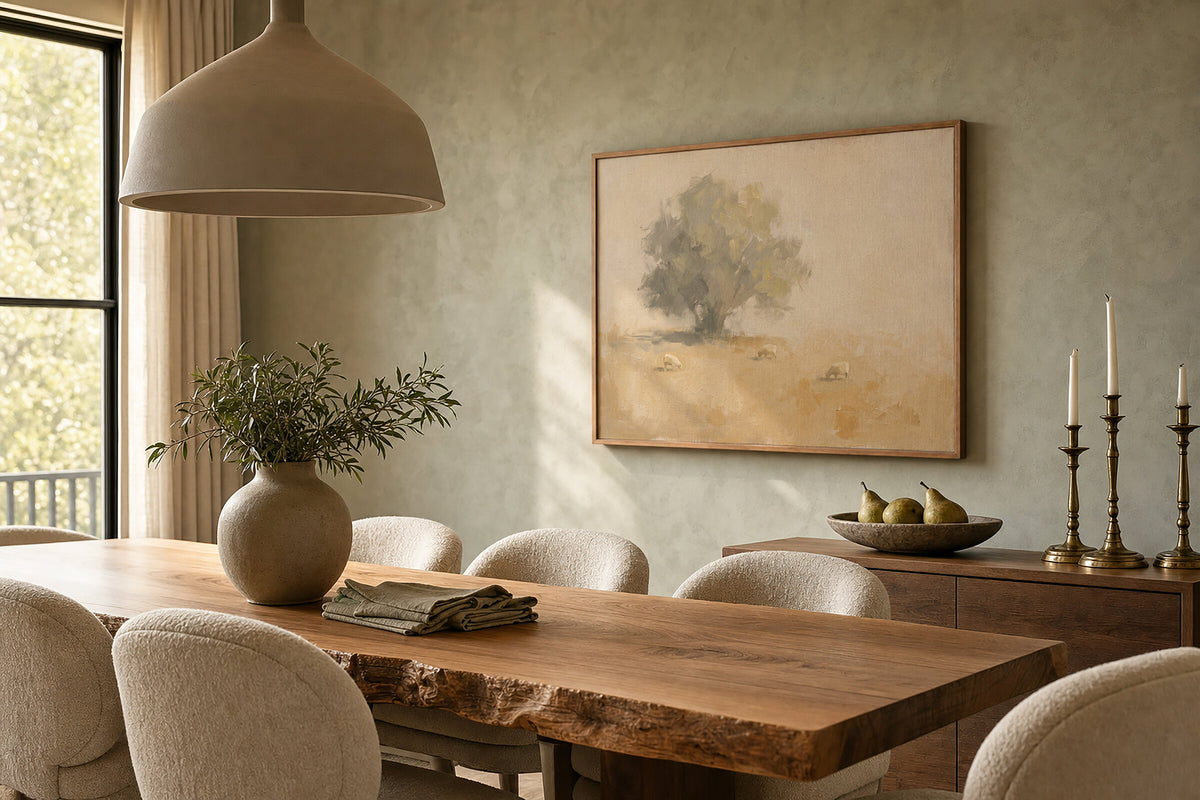One Tree Three Sheep wall art