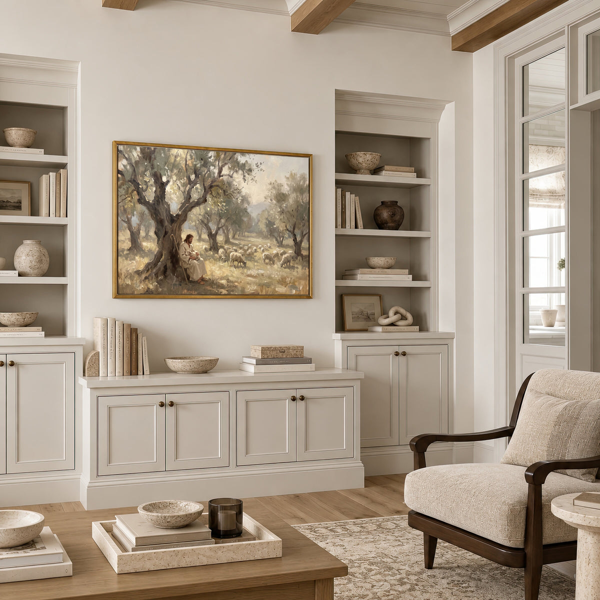 Shepherd Resting wall art