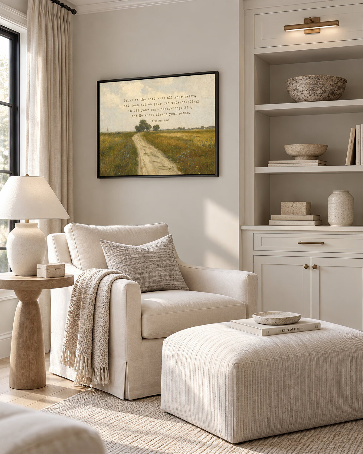Trust in the Lord Path wall art